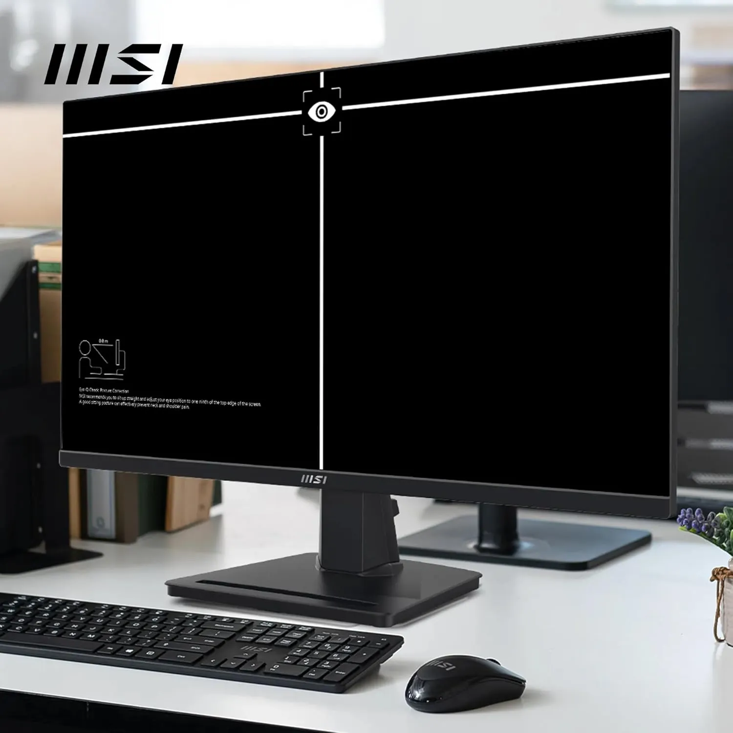 MSI LED Monitor 27" FHD IPS 100Hz with HDMI | VGA Pro (MP275) view 5